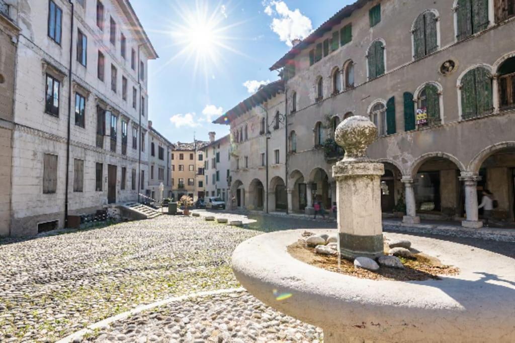 Loft Overlooking The Old Town . Feltre Extérieur photo